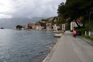 In der Bucht von Kotor Perast